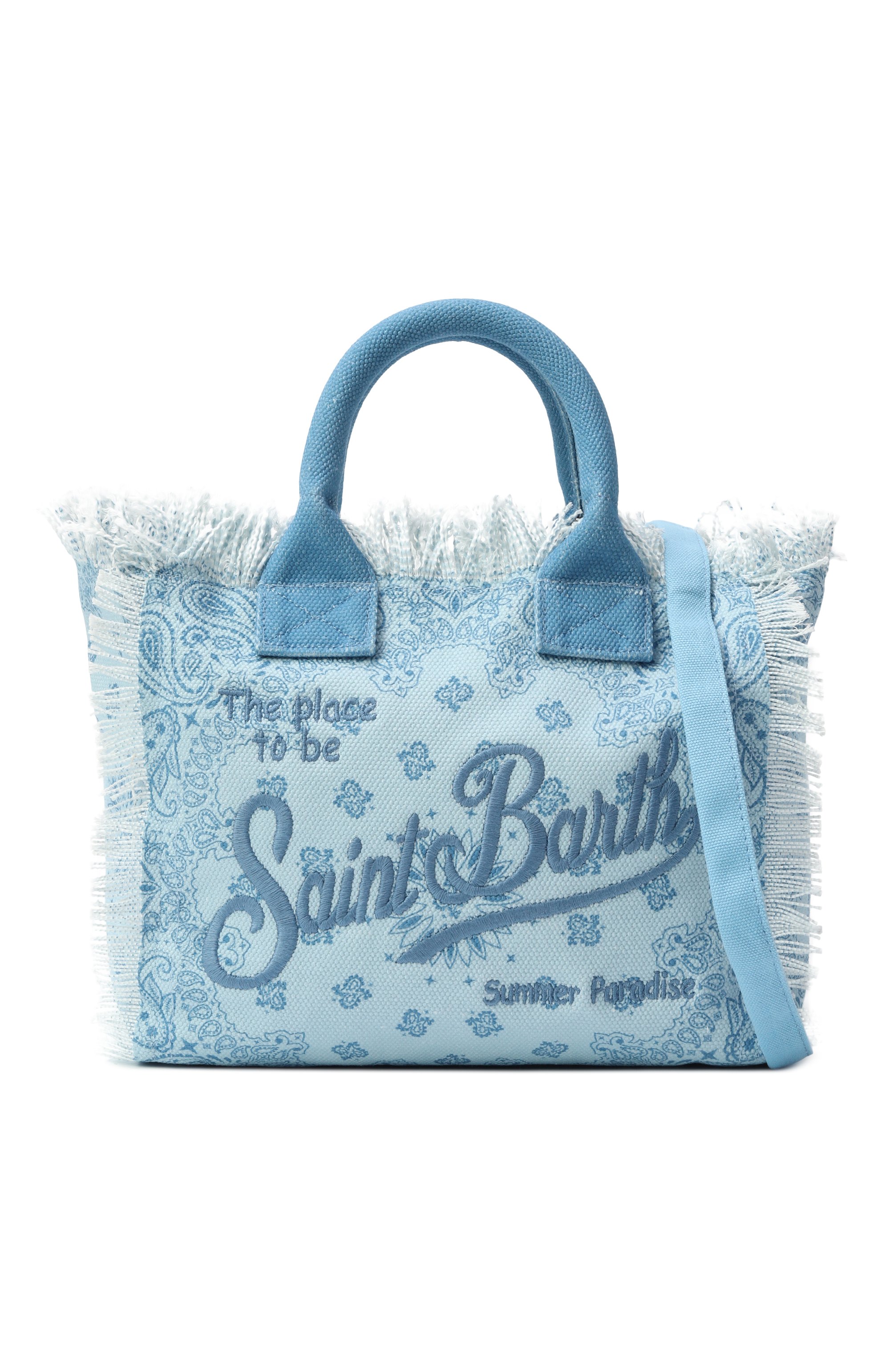 Сумка colette MC2 SAINT BARTH голубого цвета по цене 19150 руб., арт. STBA C0LETTE/C0L0001, фото 4 Сумка colette MC2 SAINT BARTH, арт. STBA C0LETTE/C0L0001, фото 4