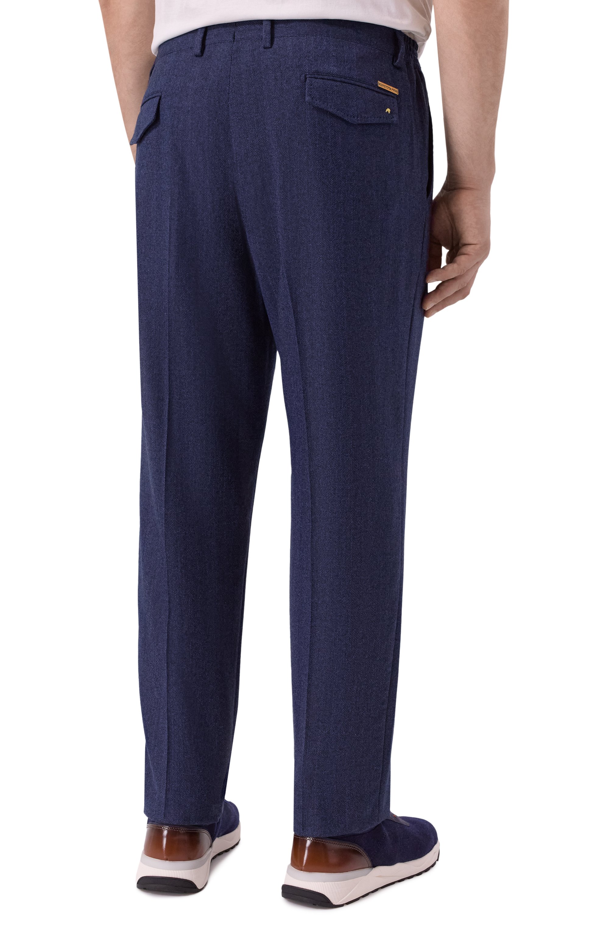 Брюки из шерсти и кашемира STEFANO RICCI, арт. M1T5300013/WC001T, фото 4