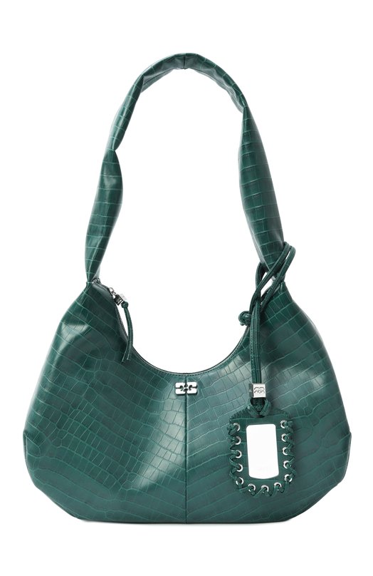 Сумка Hobo medium Ganni A6867 Зелёный A6867