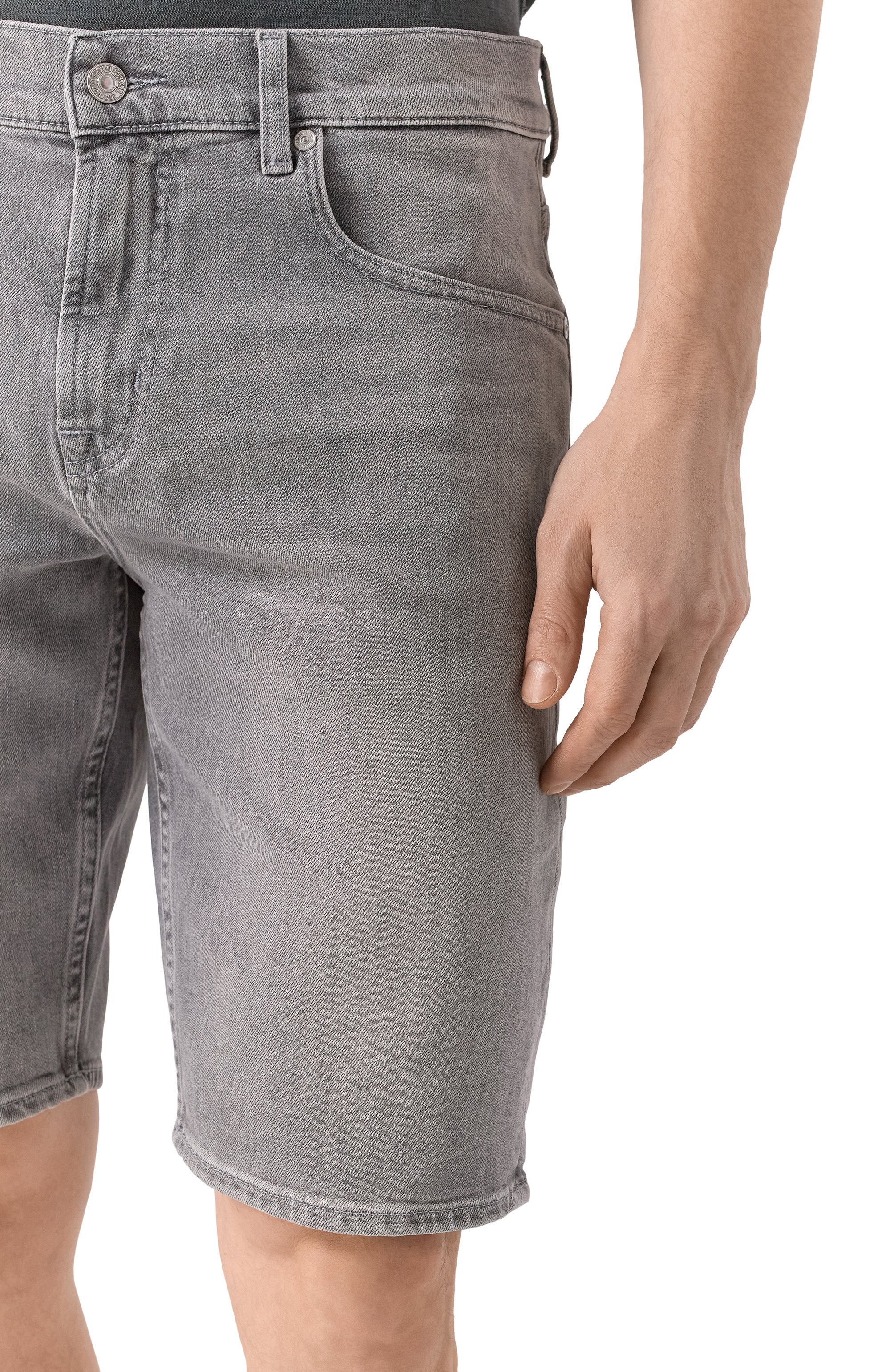 Джинсовые шорты 7 FOR ALL MANKIND, арт. 7T106R38, фото 5