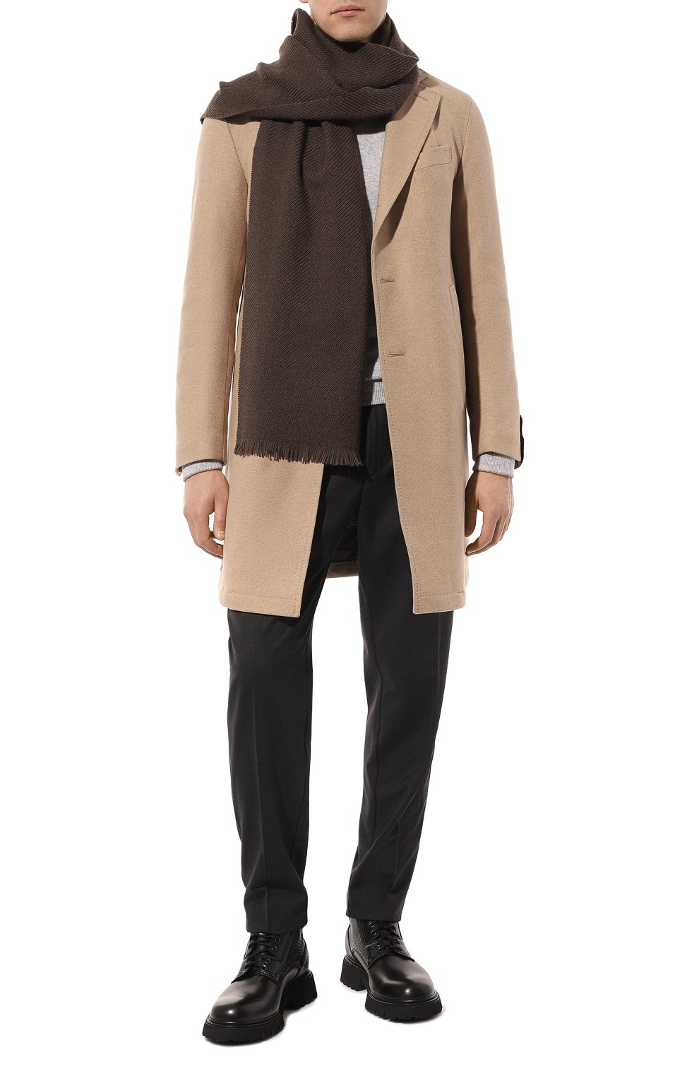 Шерстяной шарф CANALI, арт. 06/TF00237, фото 3