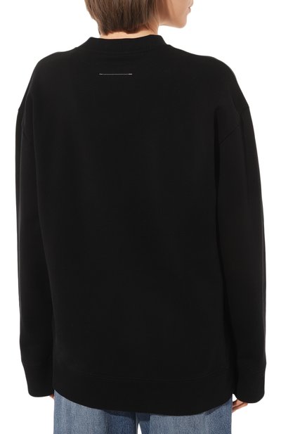 Хлопковый свитшот MM6, арт. S52GU0196/S25537, фото 4