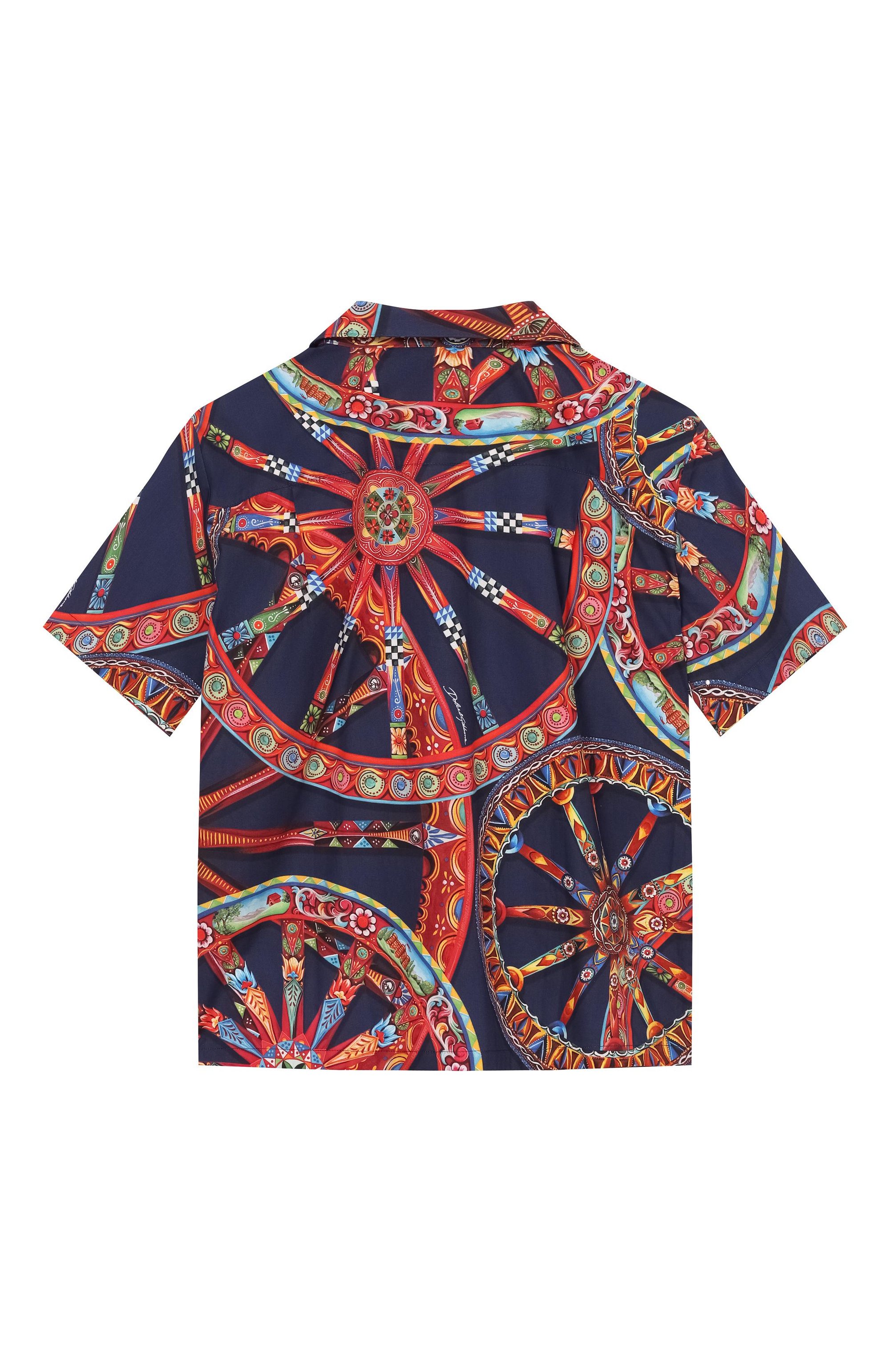 Хлопковая рубашка DOLCE & GABBANA, арт. L45S02/HS5VU, фото 2