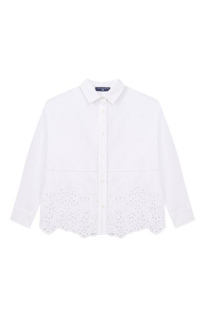 Хлопковая рубашка ERMANNO SCERVINO, арт. Z1G310