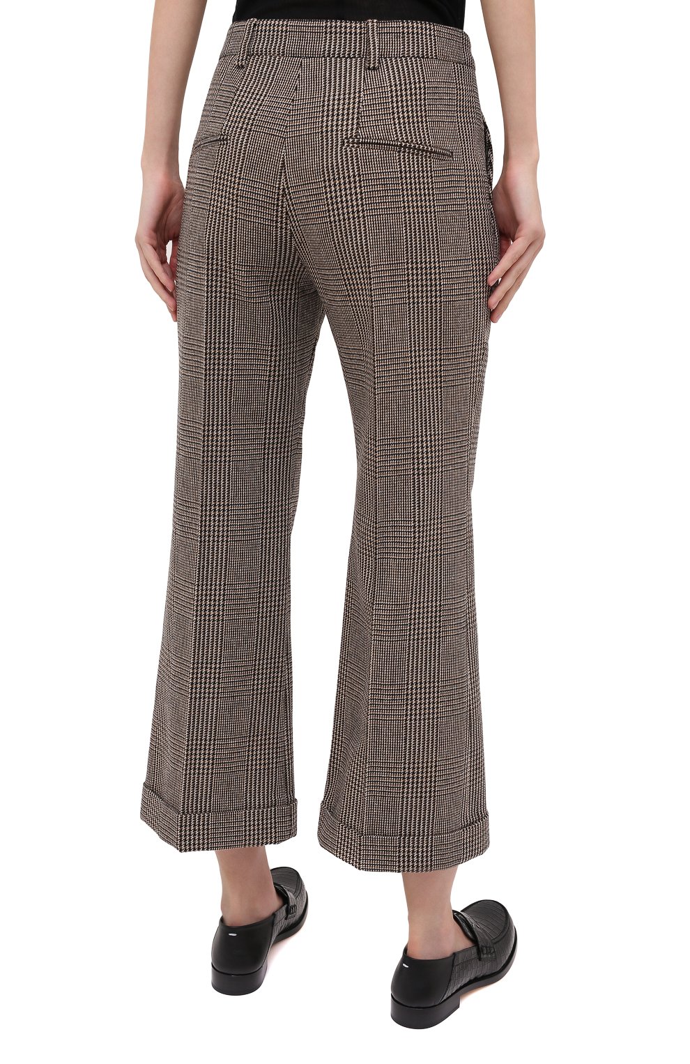 Шерстяные брюки SAINT LAURENT, арт. 635947/Y5B64, фото 5