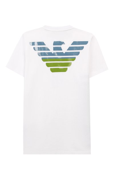 Комплект из хлопковой футболки и шорт EMPORIO ARMANI, арт. 3G4VJ1/4J09Z, фото 4