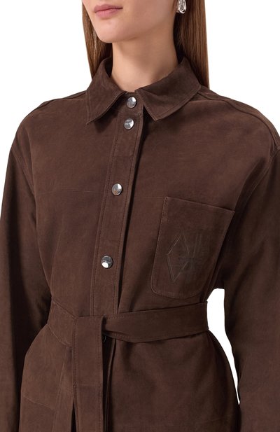 Замшевая рубашка FREEAGE, арт. B1046S, фото 5