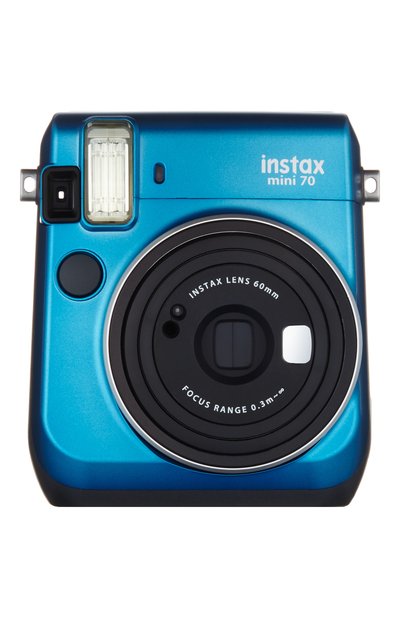 Фотоаппарат fujifilm instax mini 70 blue INSTAX синего цвета по цене 9990 руб., арт. 4547410313864, фото 1 Фотоаппарат fujifilm instax mini 70 blue INSTAX, арт. 4547410313864, фото 1