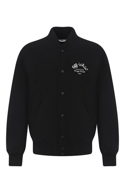 Шерстяной бомбер OFF-WHITE, арт. 0MEA224E20FAB0011001, фото 1