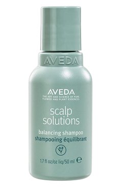 Балансирующий шампунь для волос и кожи головы scalp solutions (50ml) AVEDA бесцветного цвета, арт. VN5W-01 | Фото 1 (Региональные ограничения белый список (Axapta Mercury): Не проставлено; Нос: Не проставлено; Тип продукта: Шампуни; Назначение: Для волос)