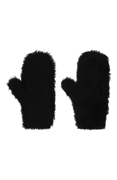 Варежки из шерсти и овчины YVES SALOMON, арт. 23WAA508XXMACL, фото 3