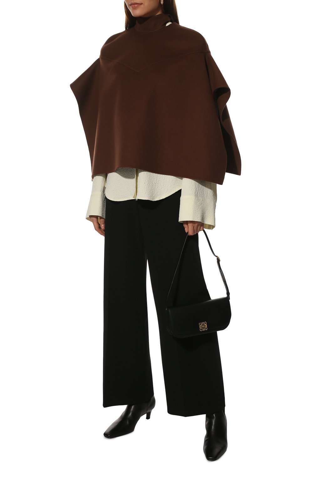 Накидка из шерсти и кашемира VALENTINO, арт. XB0CG2V06JA, фото 2