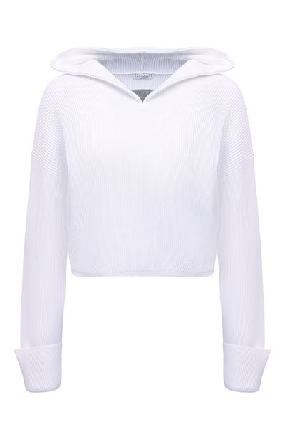 Женский хлопковое худи BRUNELLO CUCINELLI, арт. M19197019