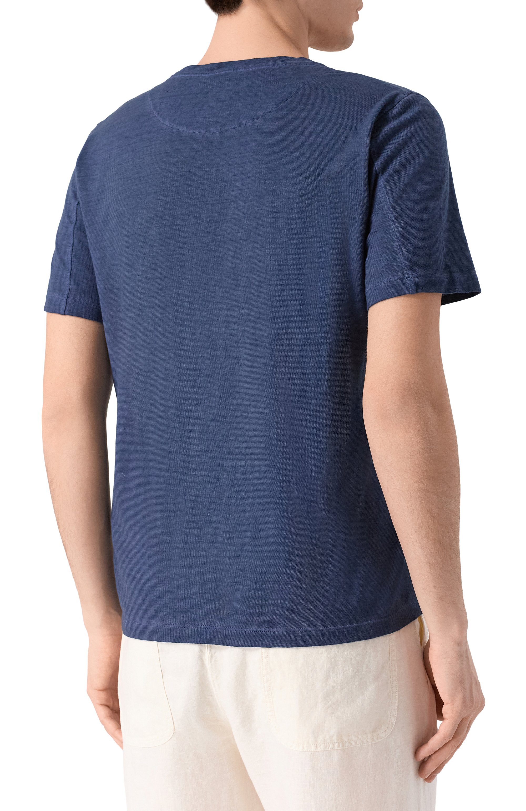 Футболка изо льна и хлопка 120% LINO, арт. 33ALIM7186/G308/S01, фото 4