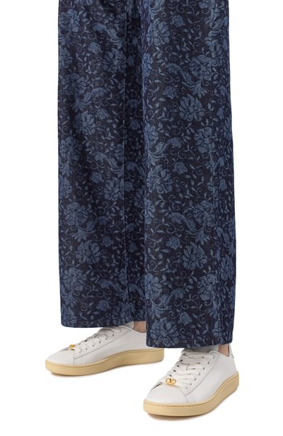 Кожаные кеды royco VALENTINO, арт. 6W0S0LX9/BYA, фото 3