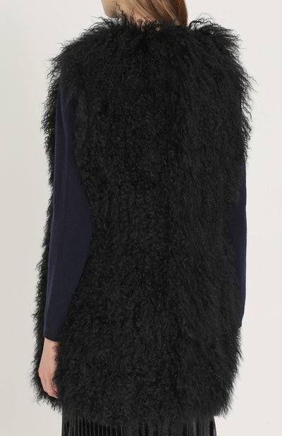 Удлиненный жилет из меха овчины POLO RALPH LAUREN, арт. V32/XZ4CG/XY2LY, фото 4