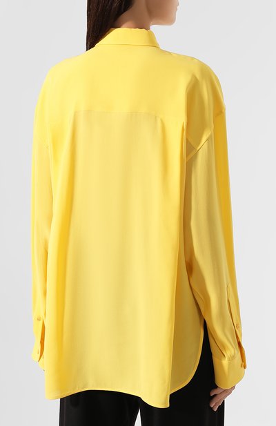 Шелковая рубашка BALENCIAGA, арт. 595040/TGN04, фото 4