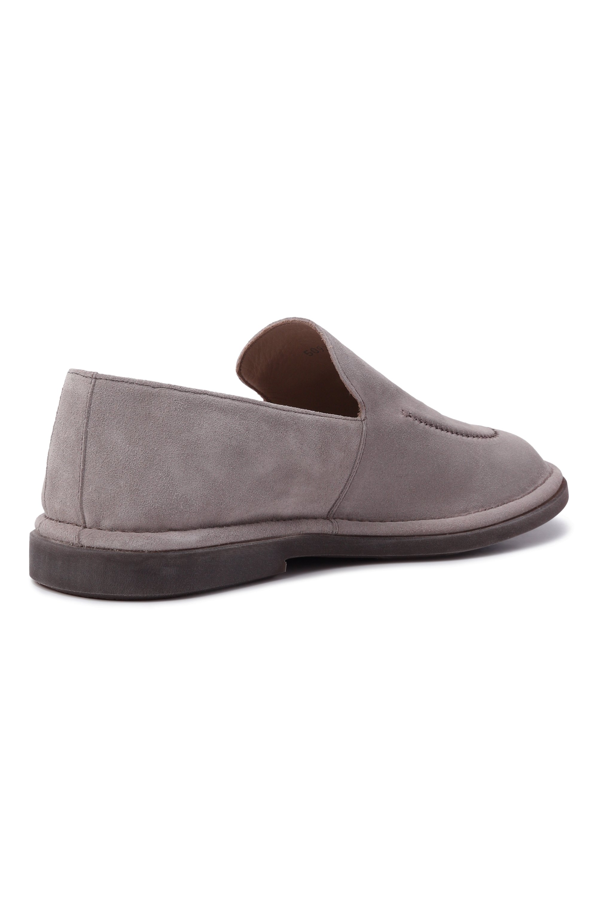 Замшевые лоферы PANTANETTI светло-серого цвета по цене 48750 руб., арт. 19535A/TALCAT0, фото 4 Замшевые лоферы PANTANETTI, арт. 19535A/TALCAT0, фото 4