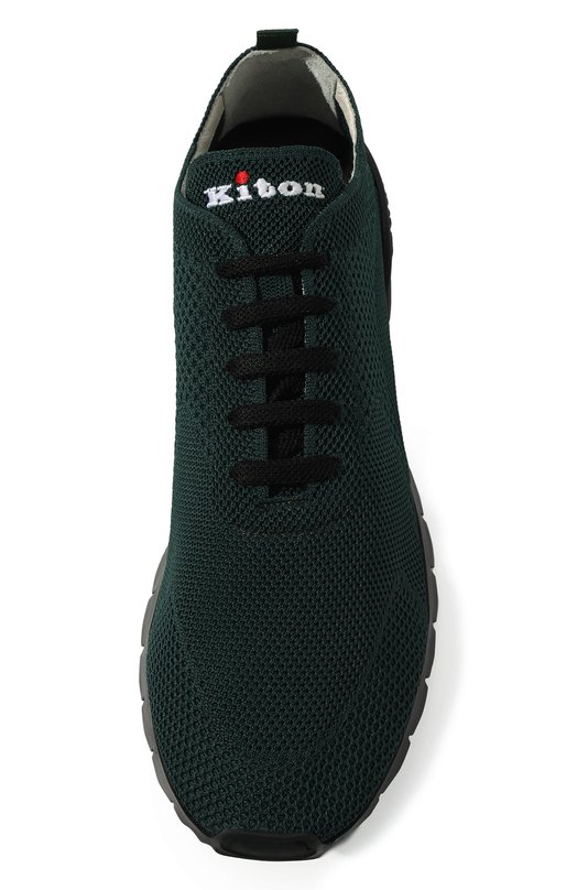 Текстильные кроссовки Kiton USSFITBN00809/12-16 Зелёный  USSFITBN00809/12-16 Фото 6