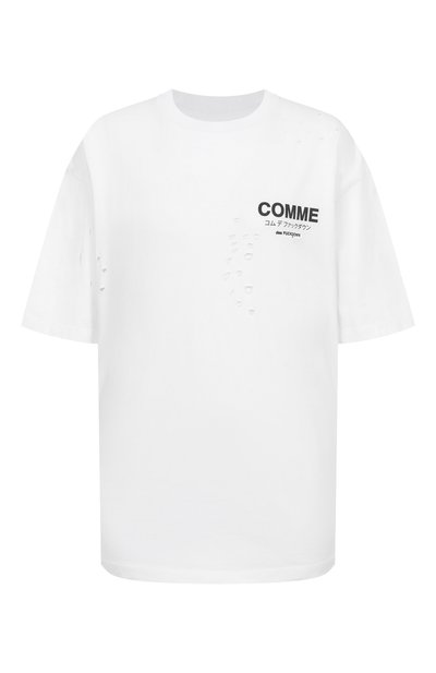 Женская хлопковая футболка COMME DES FUCKDOWN, арт. CFABW01310