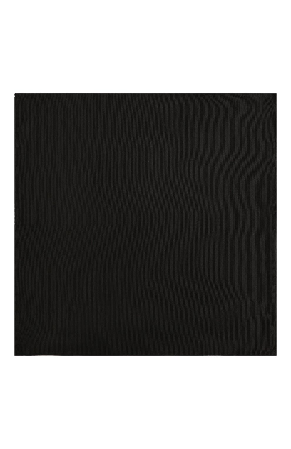 Шелковый платок GIORGIO ARMANI черного цвета по цене 10950 руб., арт. 360023/8P999, фото 3 Шелковый платок GIORGIO ARMANI, арт. 360023/8P999, фото 3
