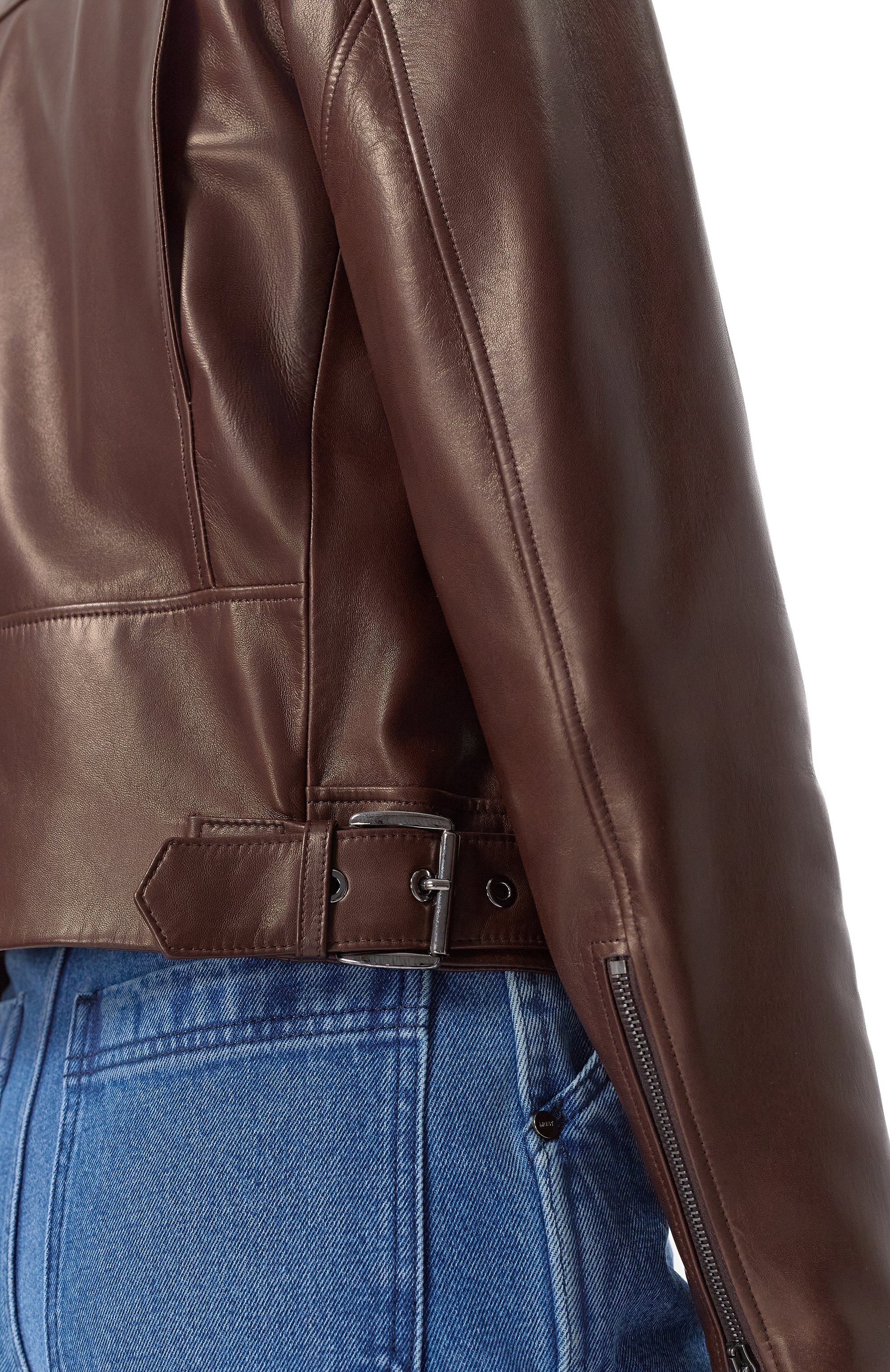 Кожаная куртка MVST, арт. ZBCK-Y089-1R/Z2769-1, фото 5