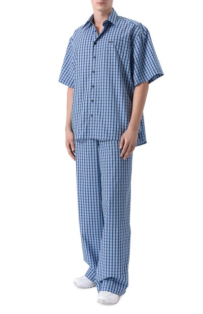 Мужская хлопковая рубашка VETEMENTS, арт. ME76SH043N/26132 P0PLIN