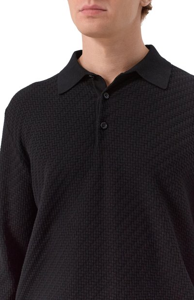 Поло из шелка и хлопка BRIONI, арт. UMR10L/PAK22, фото 5