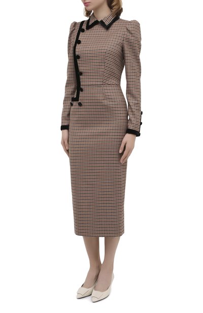 Шерстяное платье ALESSANDRA RICH, арт. FAB2201-F2979, фото 3