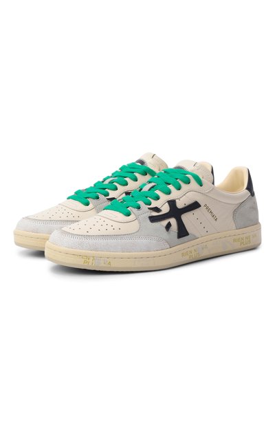 Мужские комбинированные кеды bskt clay PREMIATA, арт. BSKTCLAY/VAR 7262