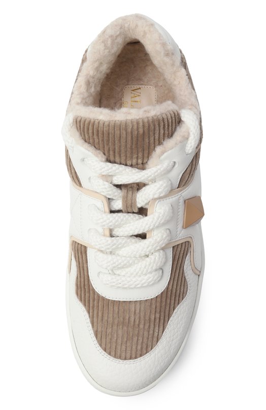 Комбинированные кеды One Stud XL Valentino 7W2S0FQ4/IIG Белый  7W2S0FQ4/IIG Фото 6