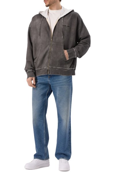 Хлопковая толстовка GOLDEN GOOSE DELUXE BRAND, арт. GUP01892.P001862, фото 2