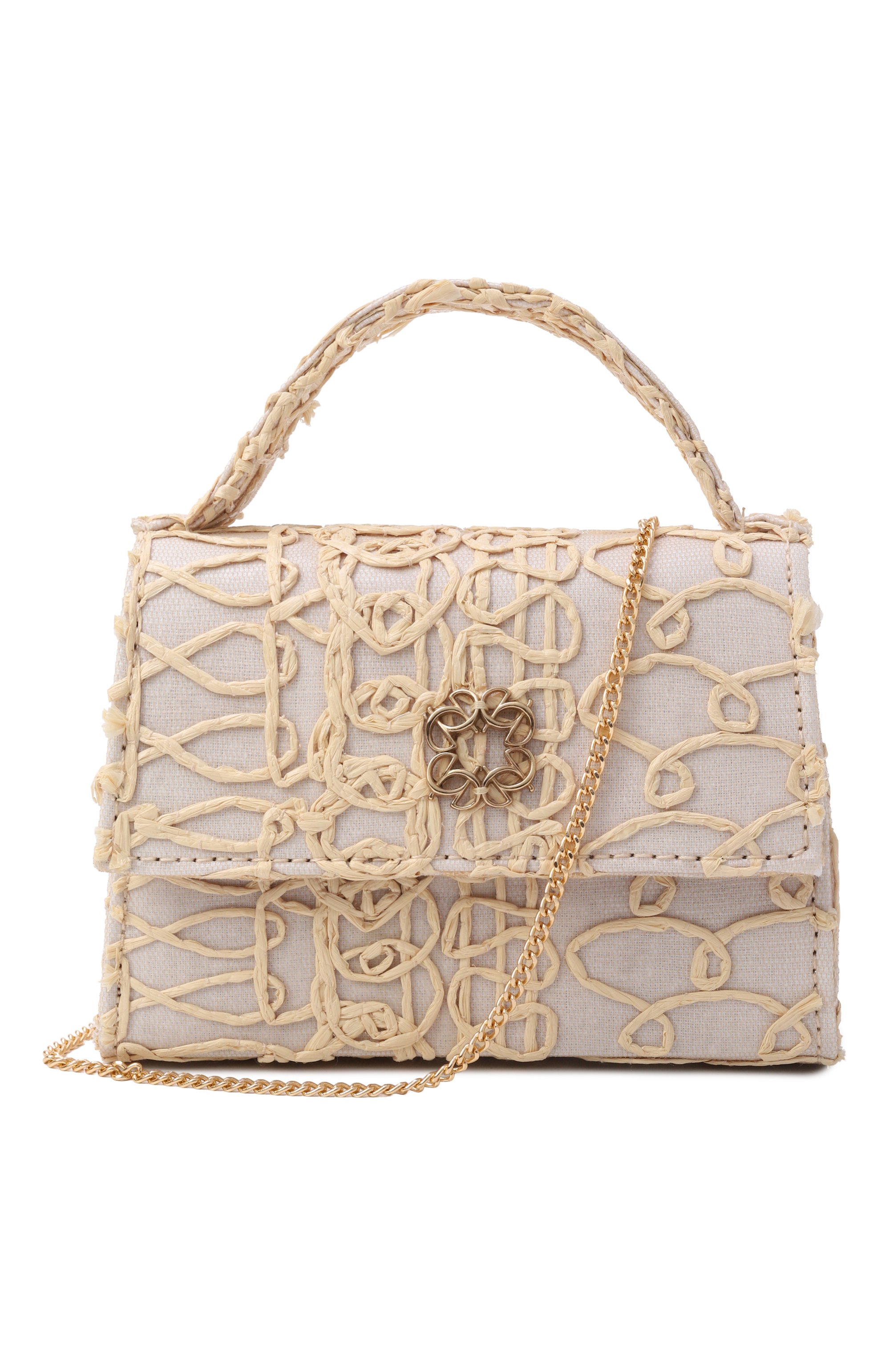 Сумка ELIE SAAB JUNIOR светло-бежевого цвета по цене 31200 руб., арт. EAB0049/TS1108, фото 4 Сумка ELIE SAAB JUNIOR, арт. EAB0049/TS1108, фото 4