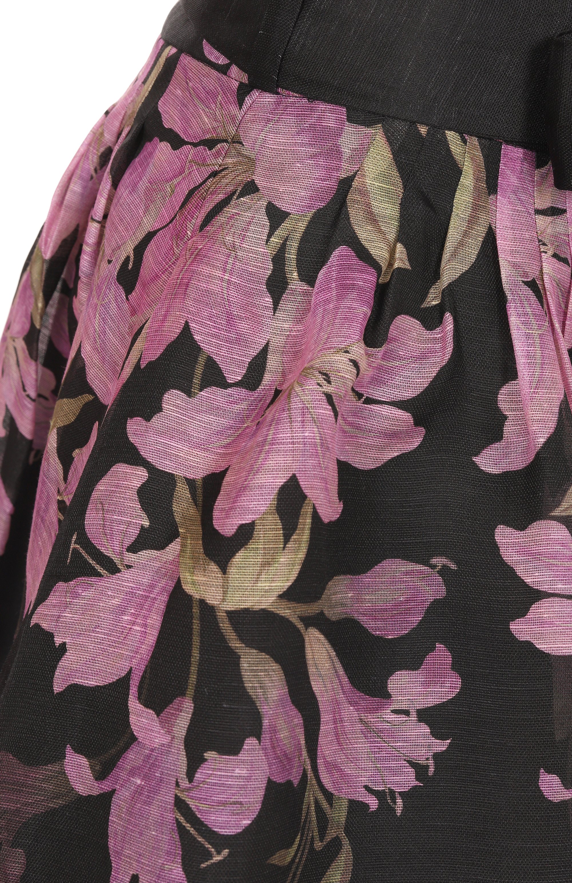 Шорты изо льна и шелка ZIMMERMANN, арт. 4074AS252/BLKLLY, фото 6