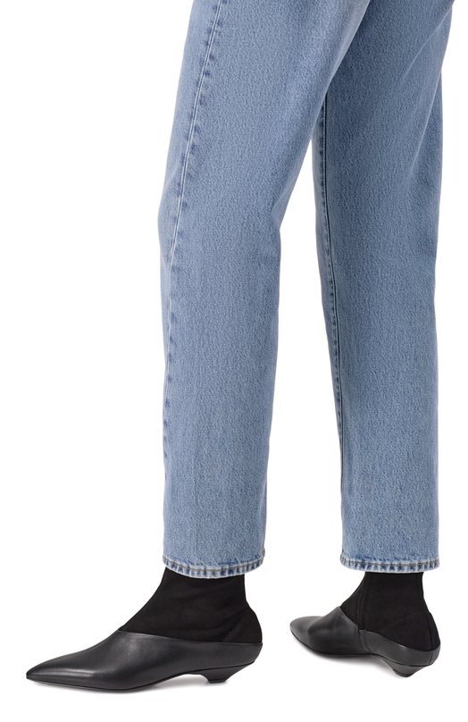 Кожаные ботильоны Beak 25 Sergio Rossi B11570/MFL360 Чёрный  B11570/MFL360 Фото 2