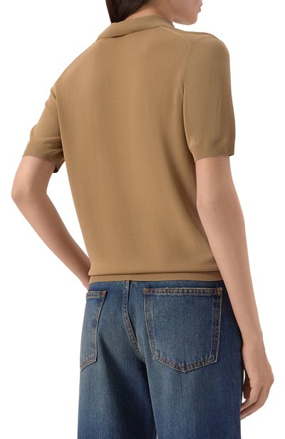 Поло из вискозы PETAR PETROV, арт. S26K2, фото 4