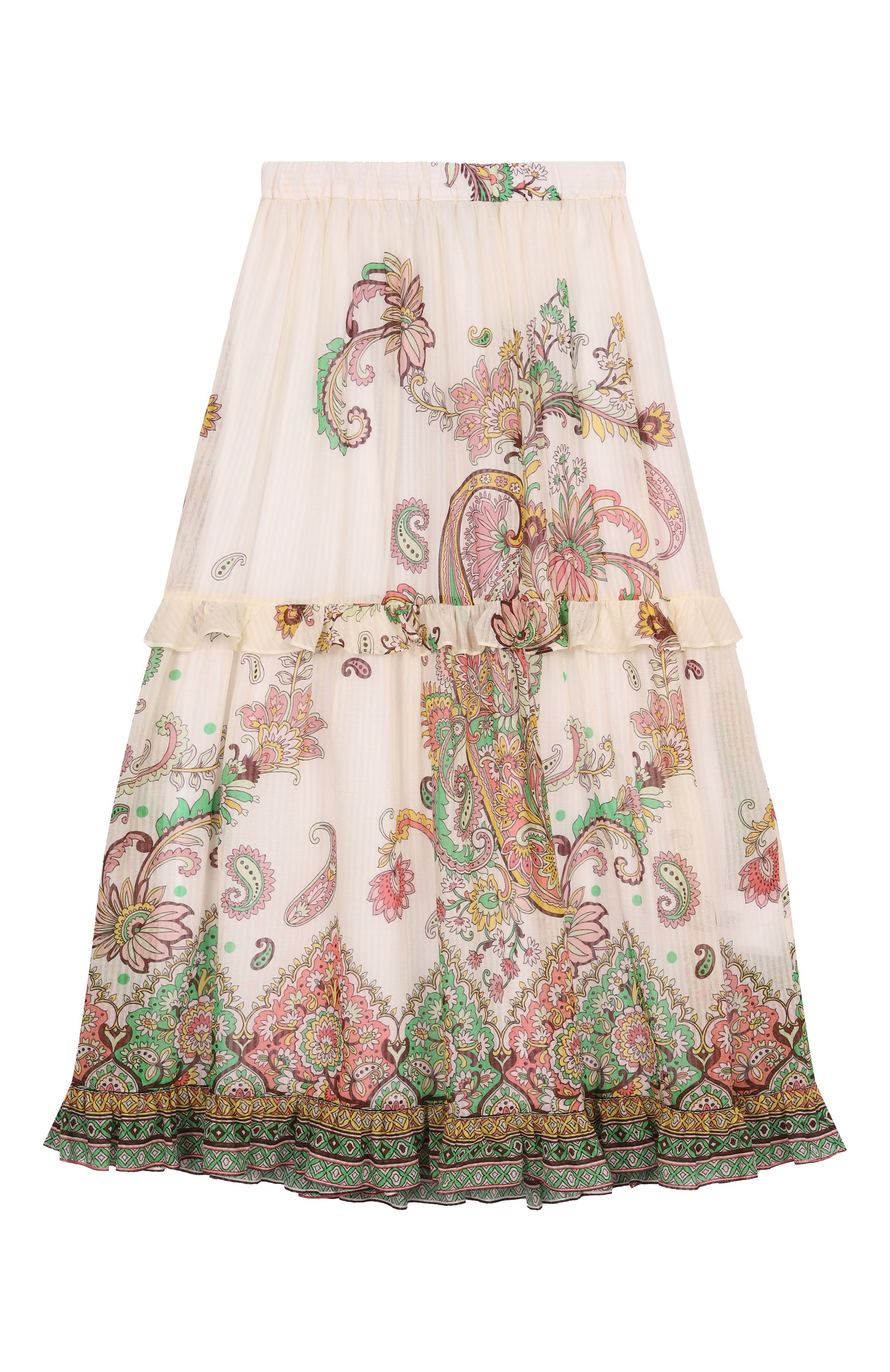 Юбка из хлопка и шелка ETRO, арт. GW7A64, фото 1