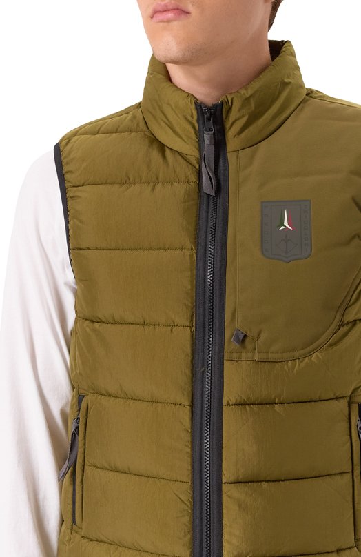 Утепленный жилет Aeronautica Militare AB3023UCT04214 Хаки  AB3023UCT04214 Фото 5