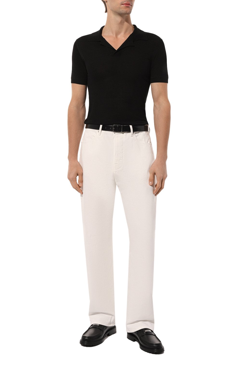 Поло из вискозы и шелка TOM FORD, арт. YMV004/KPS005, фото 2