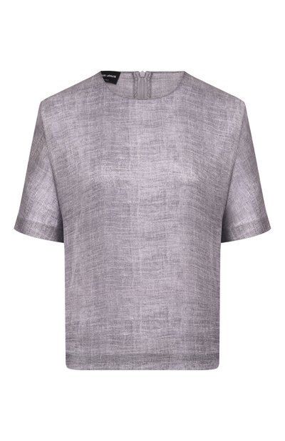 Женский шелковый топ GIORGIO ARMANI, арт. GW000772/TE13902