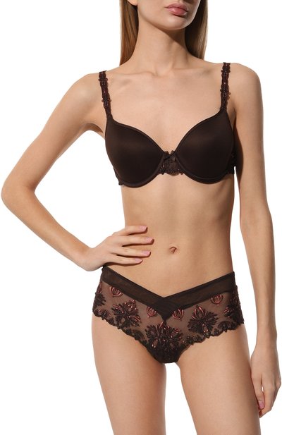 Бюстгальтер CHANTELLE коричневого цвета по цене 15910 руб., арт. C26060, фото 2 Бюстгальтер CHANTELLE, арт. C26060, фото 2