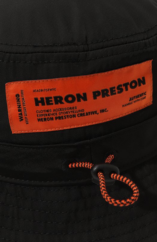 Панама Heron Preston Чёрный, фото 4