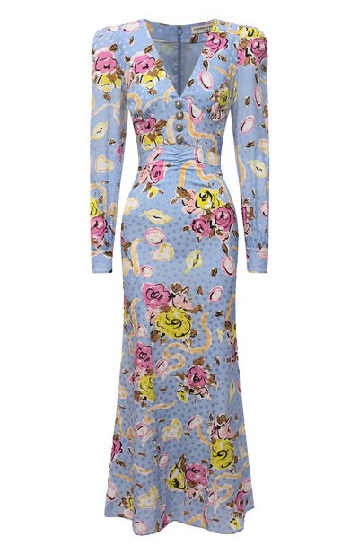 Шелковое платье ALESSANDRA RICH, арт. FAB2491-F3166, фото 1