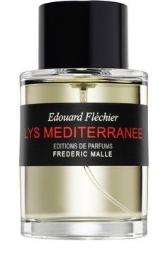 Парфюмерная вода lys mediterranee (100ml) FREDERIC MALLE бесцветного цвета, арт. 3700135000711 | Фото 1 (Материал внутренний: Не назначено; Unisex: Unisex; Региональные ограничения белый список (Axapta Mercury): Не проставлено; Нос: Не проставлено; Тип продукта - парфюмерия: Парфюмерная вода; Статус проверки: Проверена категория; Ограничения доставки: flammable)