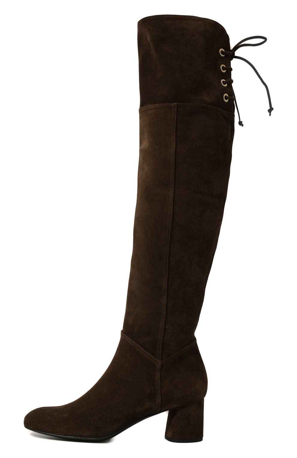 Замшевые ботфорты scarlet AGL, арт. D140606PKFERGU0402, фото 4