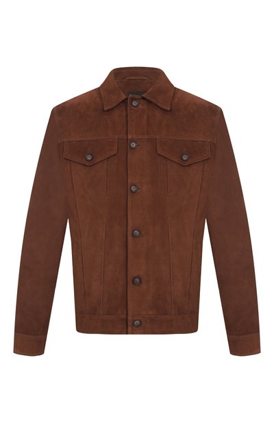 Мужская замшевая куртка-рубашка BOSS, арт. 50538002