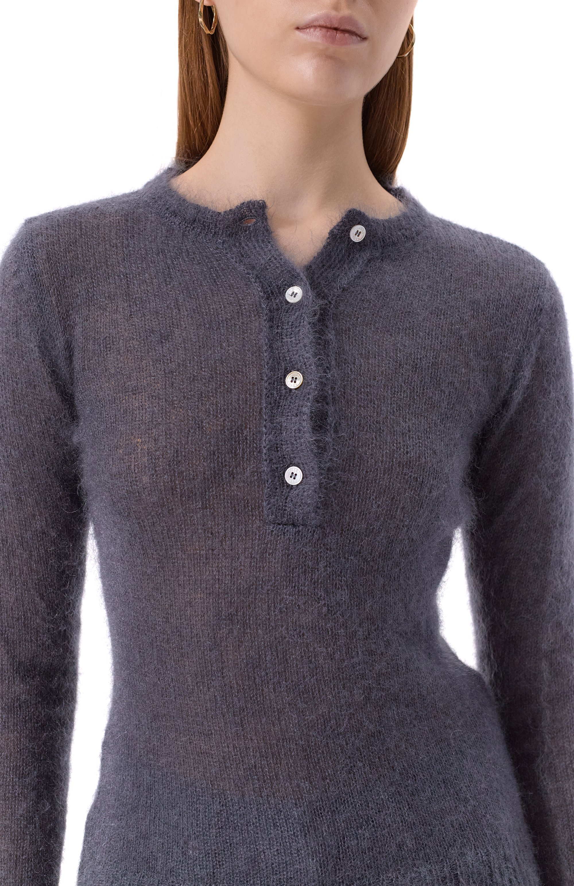 Пуловер из шерсти и шелка JACOB COHEN, арт. 25I P/JDM_SP004 000 X0028 FL, фото 5