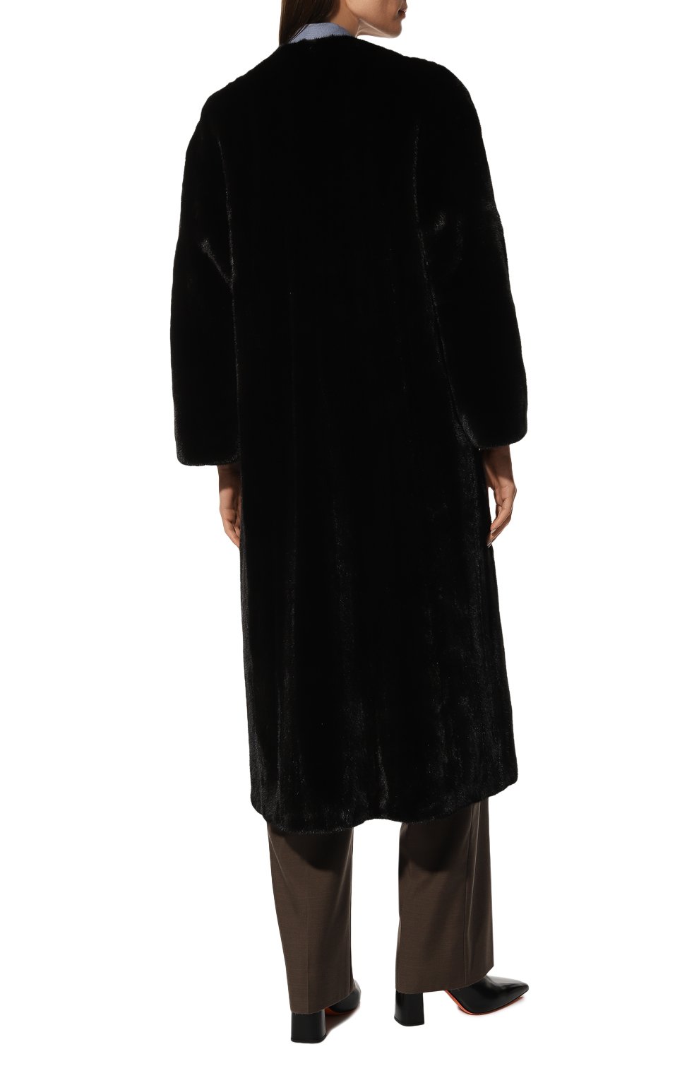 Шуба из меха норки GIULIA GURMAN, арт. J340125, фото 4