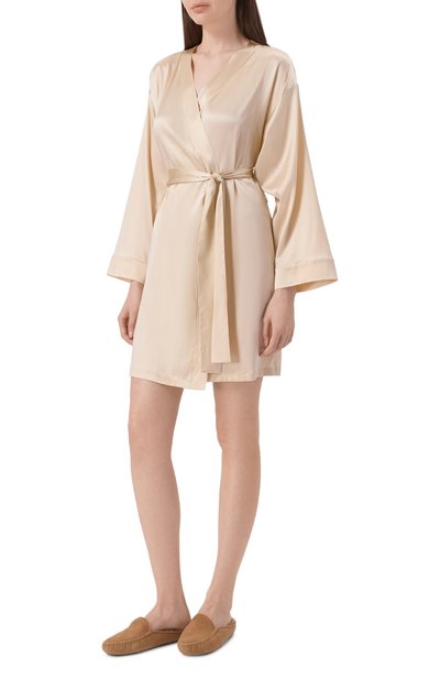 Шелковый халат I.D. SARRIERI, арт. J7961, фото 2