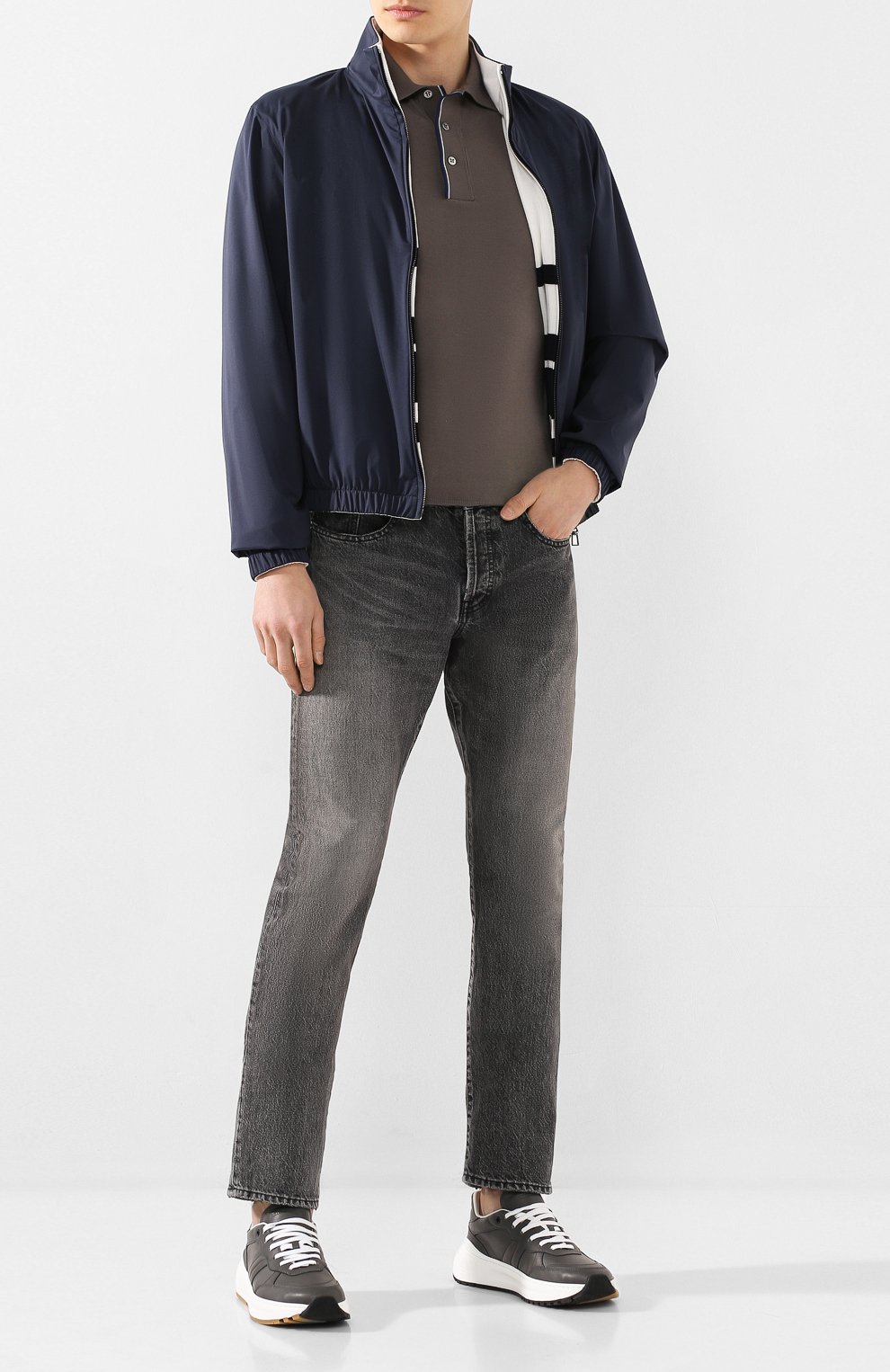 Хлопковое поло LORO PIANA, арт. FAL1504, фото 2